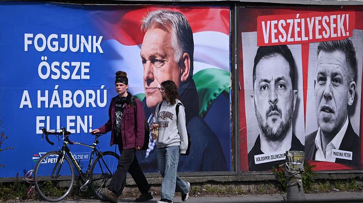 Telediario Fin de Semana - Los húngaros votan este domingo en unas elecciones en las que Orbán podría perder el poder