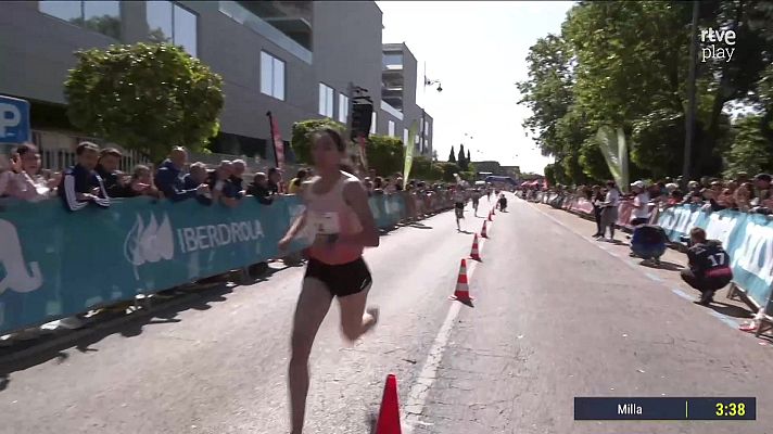 Atletismo - Campeonato de España en ruta: Milla en ruta femenina