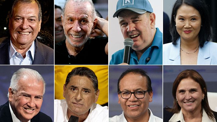 Telediario Fin de Semana - Los candidatos a la presidencia de Perú: de Keiko Fujimori al humorista Carlos Álvarez
