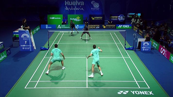 Bádminton - Campeonato de Europa: Christo Popov / T.J. Popov - B. Lane / S. Vendy