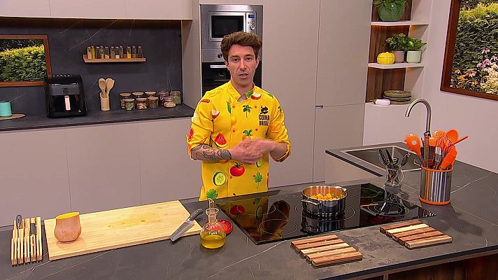 Cuina Brutal - Sopa de carbassa, Pizza d'arròs i pastís de poma