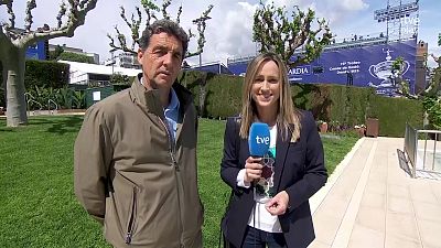 Programa Tenis Trofeo Conde de Godó.                              