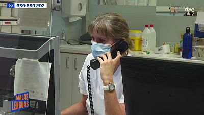 Llamar al centro de salud y que nos contesten se complica