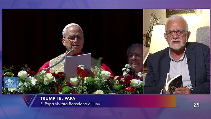 El Vespre - Vicenç Lozano: "És un papa de dos mons. El fet de ser nordamericà és un contrapunt."