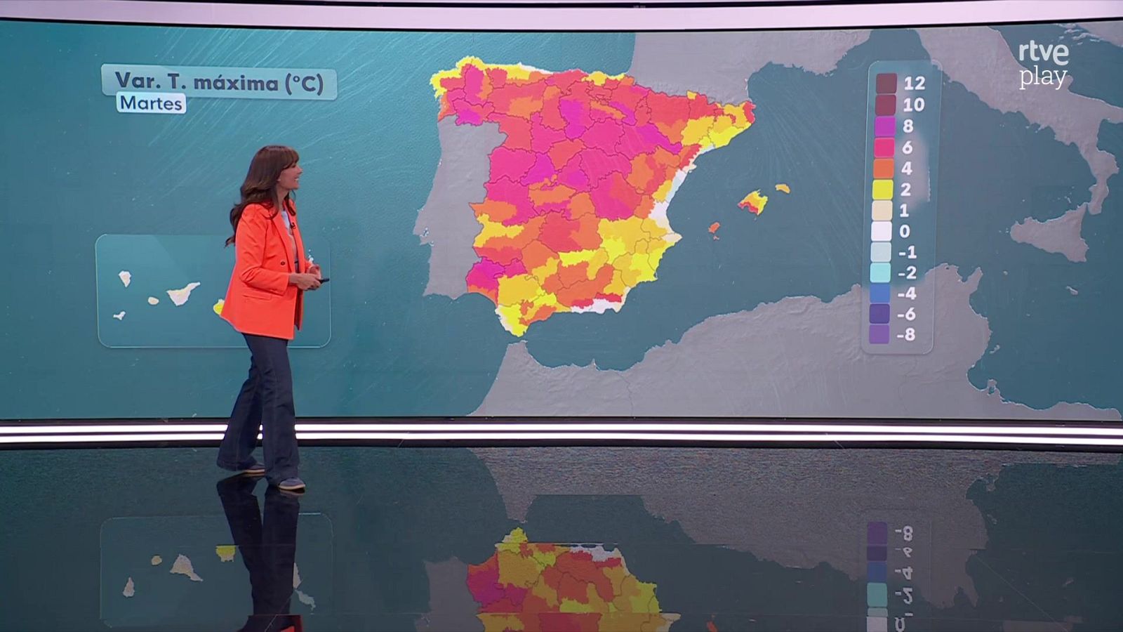 Máximas desciendan en mitad sur de vertiente atlántica, Alborán, Baleares, Pirineos y nordeste de Cataluña - El tiempo | Ver