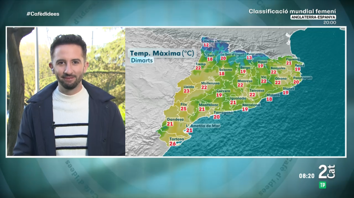 El temps - Sol, calma i contrastos primaverals: fred matinal i bonança al migdia