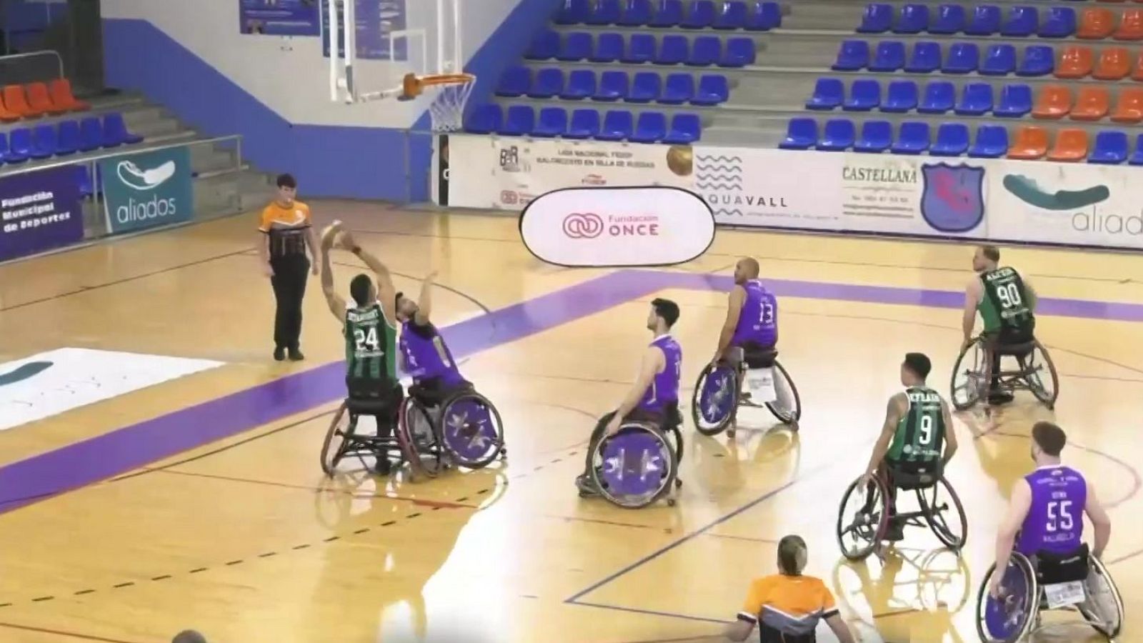 Baloncesto en silla de ruedas - Superliga BSR España. 17ª jornada: Fundación Aliados Valladolid - Menarini Joventut - Baloncesto en silla de ruedas | Ver