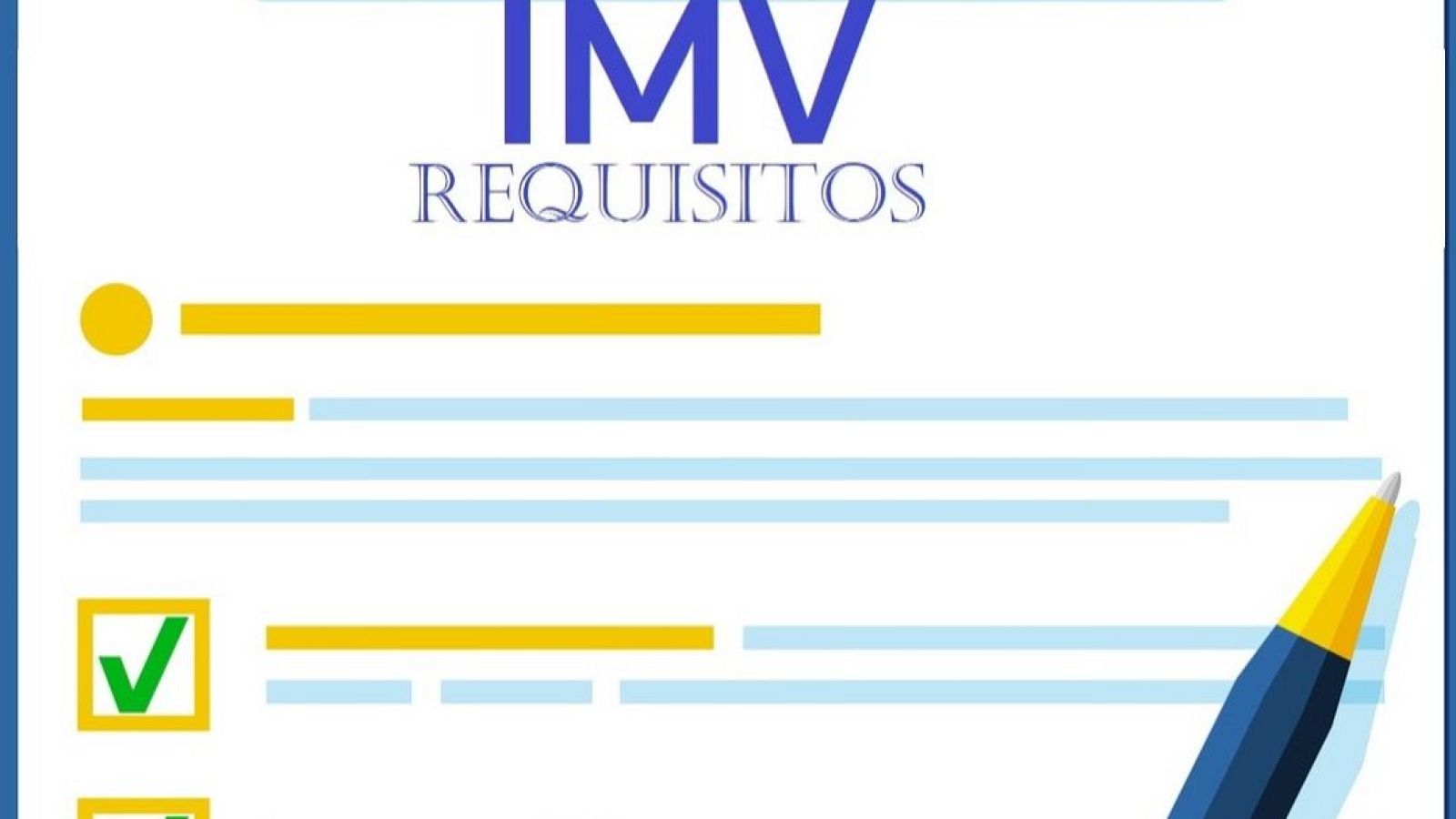 Requisitos para cobrar el IMV - Aquí hay trabajo | Ver