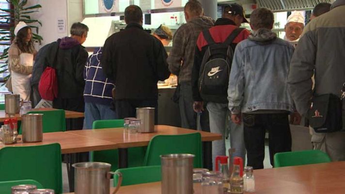 Telediario 1 - Bancos de Alimentos para la crisis