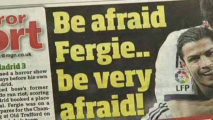 Telediario 1 - En Manchester esperan con impaciencia la visita de Cristiano Ronaldo