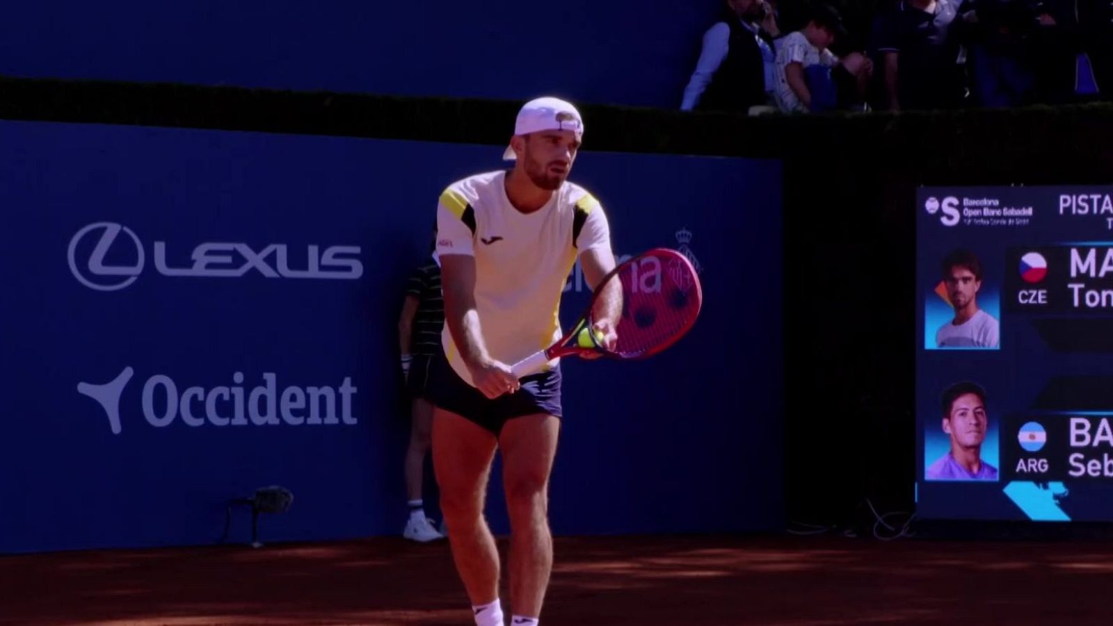 Tenis - ATP 500 Barcelona ‘Trofeo Conde de Godó’: T. Machác - S. Báez - Torneo de Conde de Godó | Ver