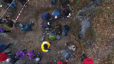 Exhumaci�n de la fosa de Izartza, en Lemoa (Bizkaia) | Ver ahora