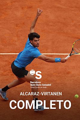 ATP 500 Barcelona ‘Trofeo Conde de Godó’: C. Alcaraz - O. Virtanen
