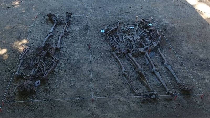 Exhumación de la fosa de Urbicain-Echálaz II(Valle de Egüés, Navarra) | Ver ahora