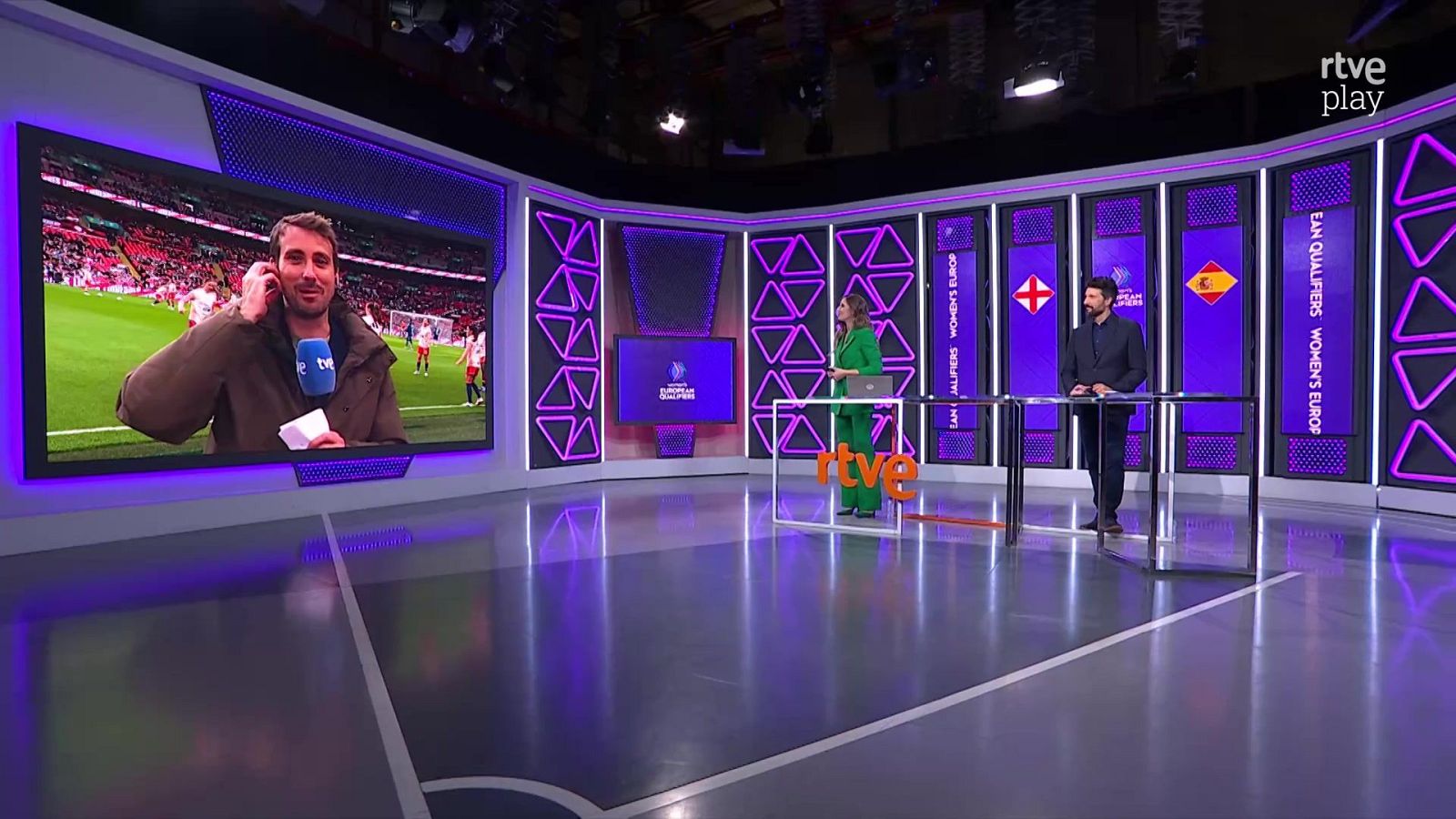 Fútbol - Previo Clasificación Campeonato del Mundo Femenino: Inglaterra - España - Fútbol | Ver