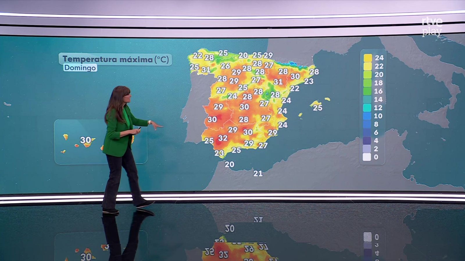El Tiempo Noche - 14/04/26 - RTVE.es - El tiempo | Ver