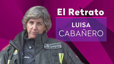 El Retrato: María Luisa Cabañero, bombera