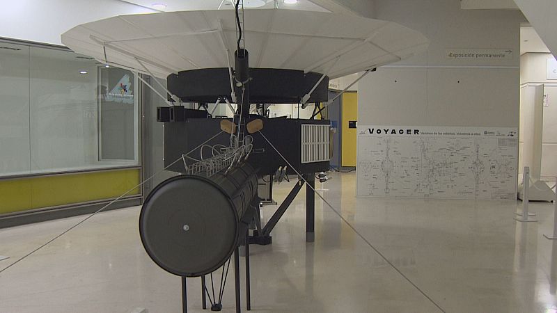 El Museo de la Ciencia presenta una maqueta a tamaño real de la sonda Voyager