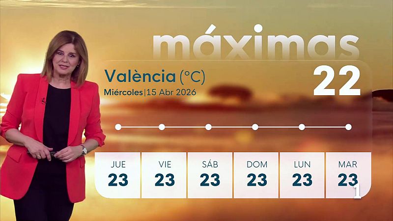 El Tiempo en la Comunitat Valenciana - 15/04/26 | Ver