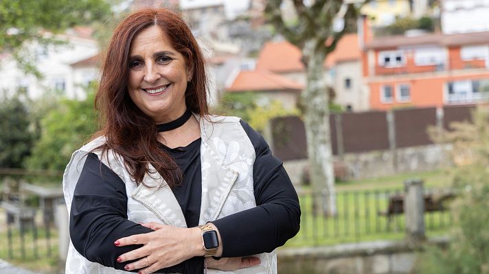 Telediario 1 - Arantza Portabales presenta su nueva novela ambientada en Loira, el lugar de su infancia