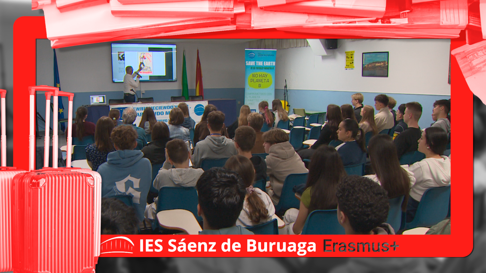 Erasmus en el IES Sáenz de Buruaga - Noticias de Extremadura | Ver