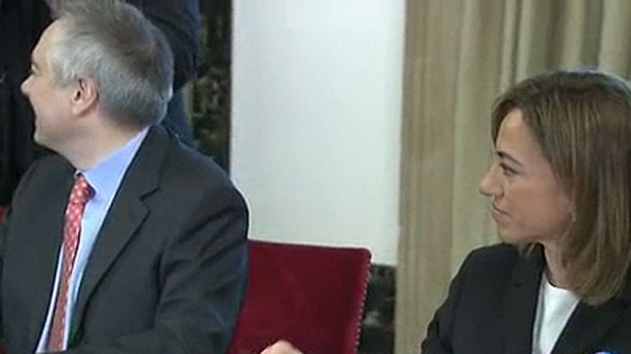 Telediario 1 - Reunión entre PSOE y PSC