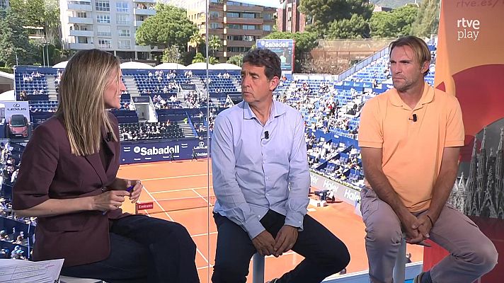 Torneo de Conde de Godó - Programa Tenis Trofeo Conde de Godó.                      