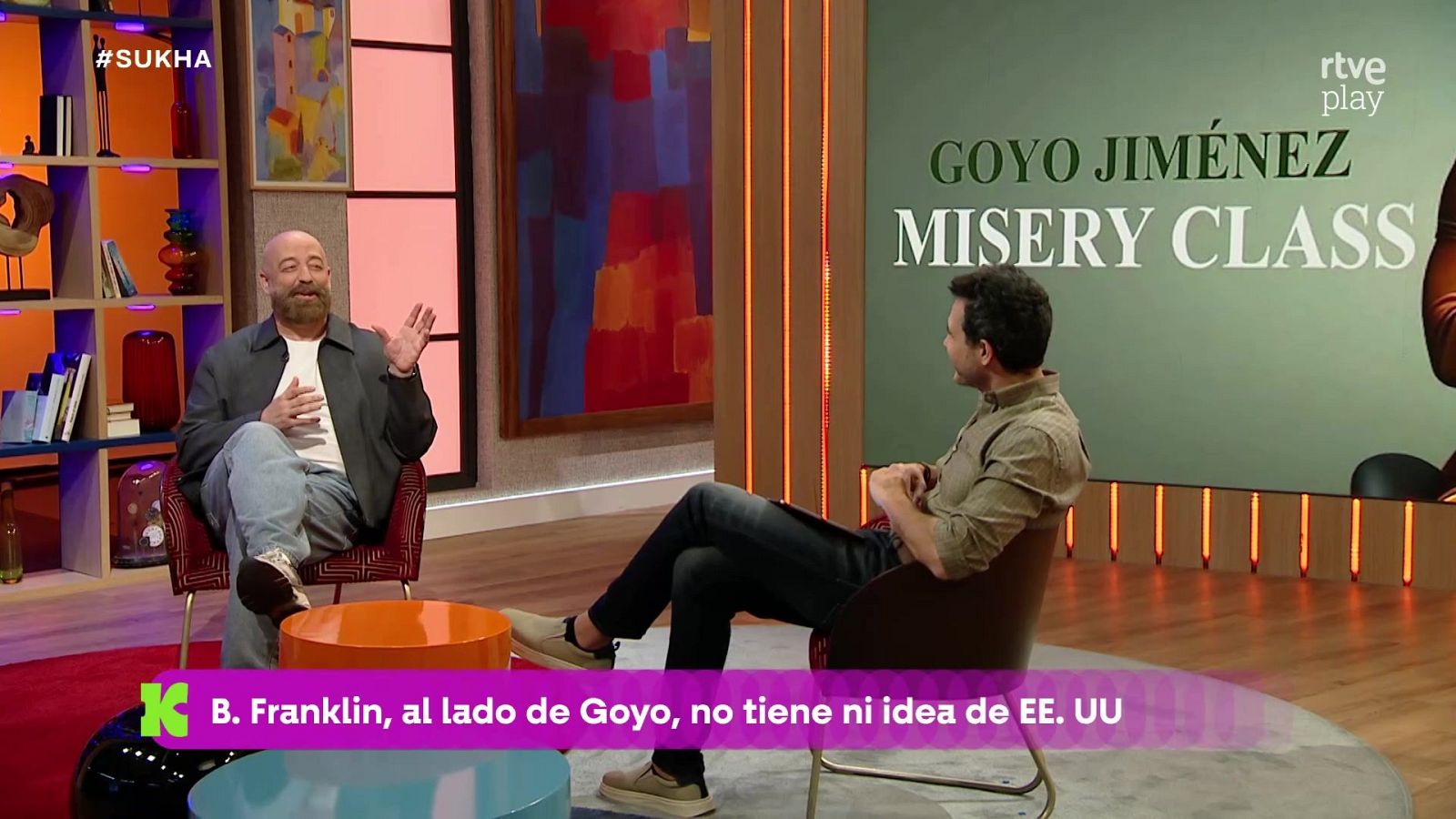 Sukha - Goyo Jiménez, Adela por Dios y Día Mundial del Arte - Sukha | Ver