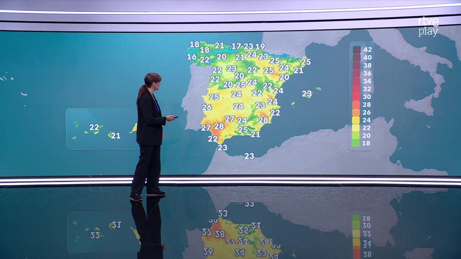 El Tiempo Noche - 15/04/26 - RTVE.es - El tiempo | Ver