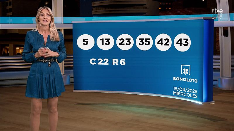 Sorteo de la Bonoloto del 15/04/2026 - Loterías | Ver
