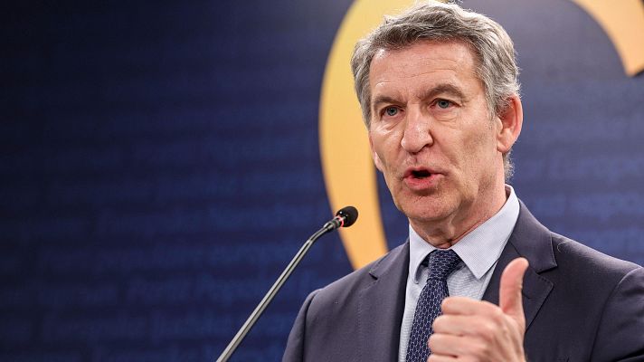 Informativo 24h - Feijóo condena el incidente protagonizado por un diputado de Vox en el Congreso