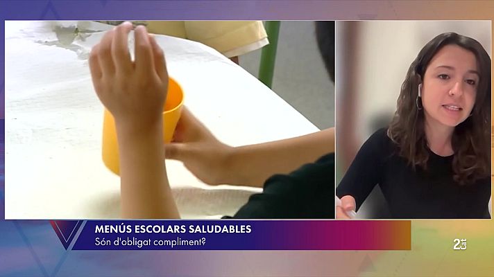 El Vespre - Alimentació saludable als menjadors escolars: "Ja no són recomanacions, és d'obligat compliment"