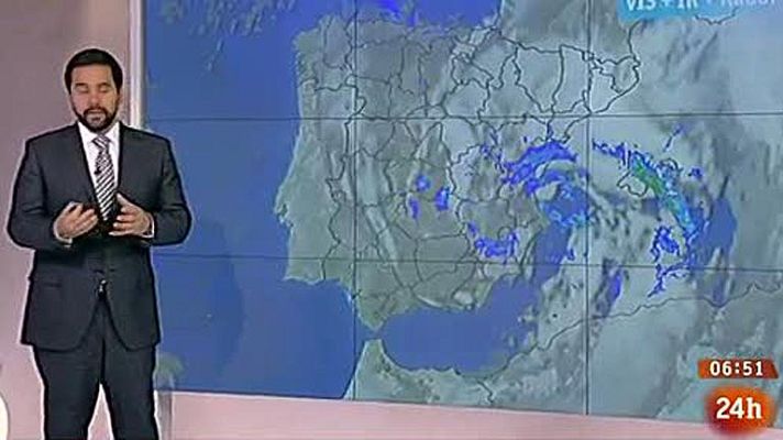 El tiempo - Lluvias en el Mediterráneo