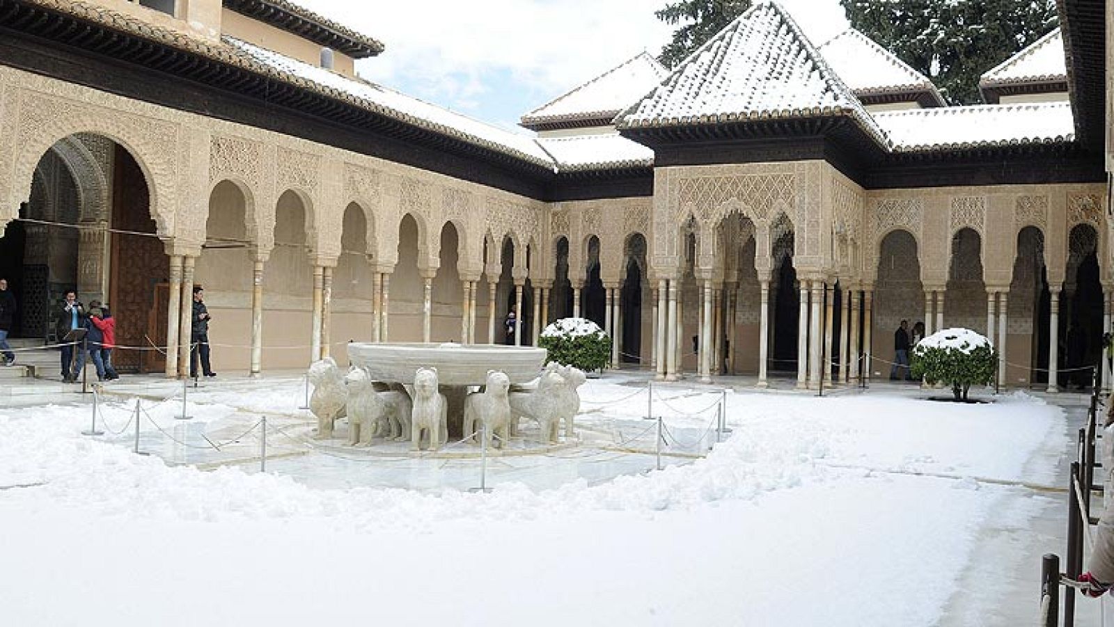 Noche de nieve en casi toda la península | Ver