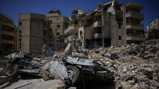 Israel y L�bano acuerdan un alto el fuego de diez d�as para facilitar el di�logo entre EE.UU. e Ir�n