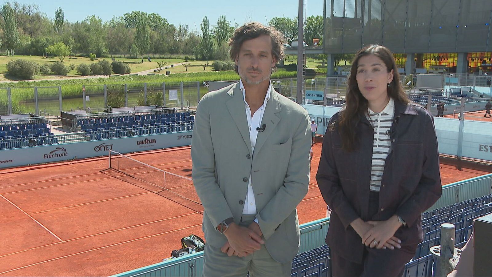 Garbiñe y Feliciano, un dobles mixtos al frente del Mutua - Los Deportes de La1 | Ver
