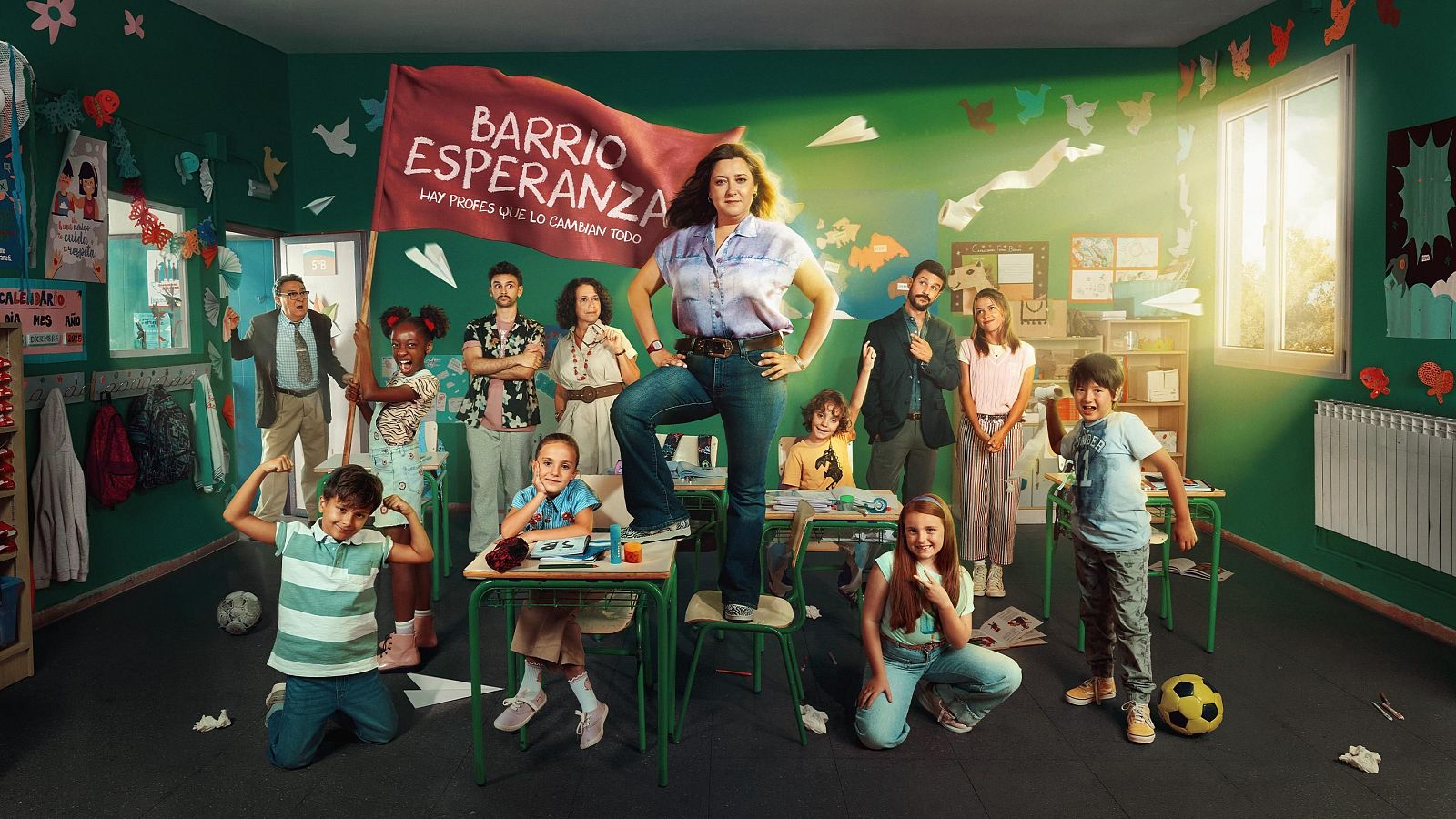 Estreno de la serie 'Barrio Esperanza' - Mañaneros 360 | Ver