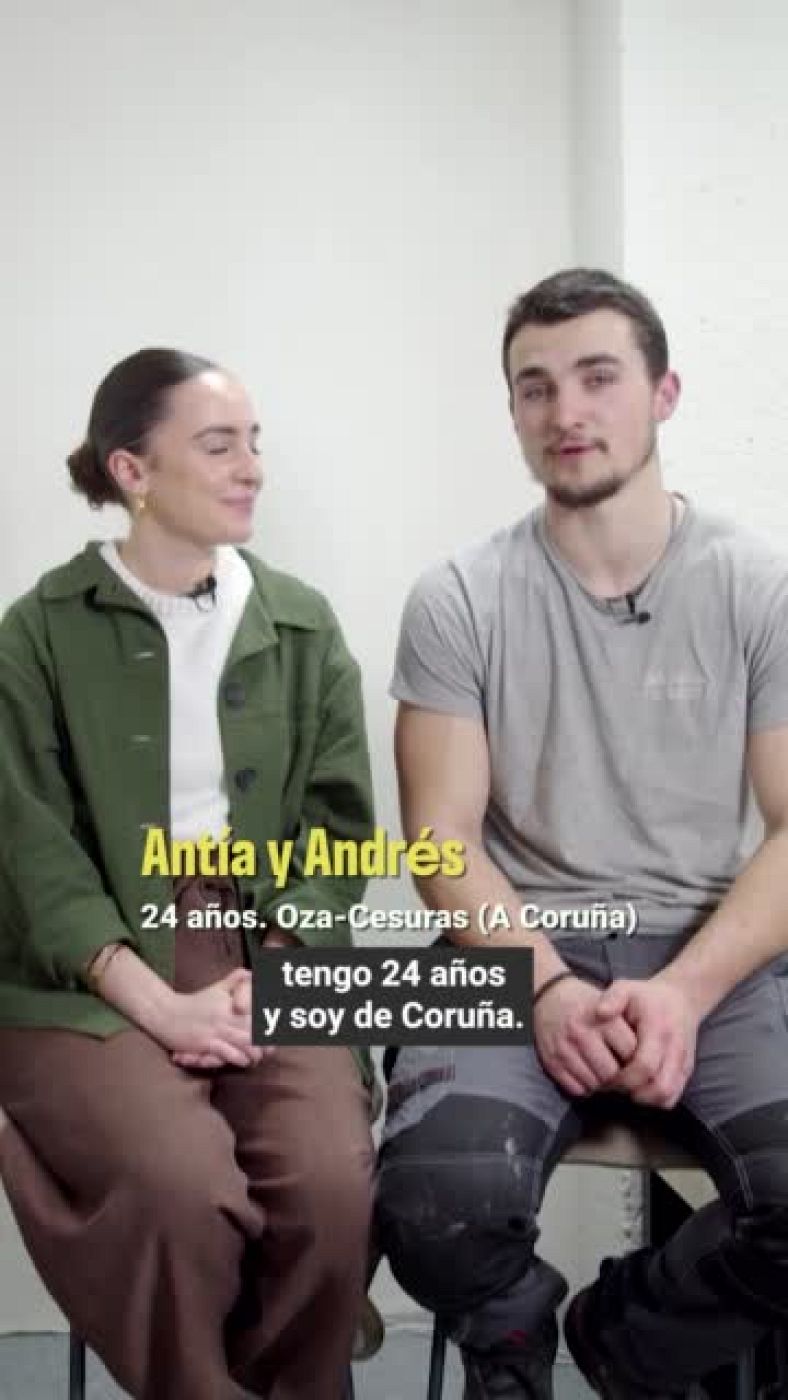 Para entrar a vivir | Antía y Andrés (24 años, Oza-Cesuras, A Coruña) - Para entrar a vivir | Ver