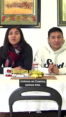 Luis Carranza y Samanta Paredes (26 a�os, Cuenca)
