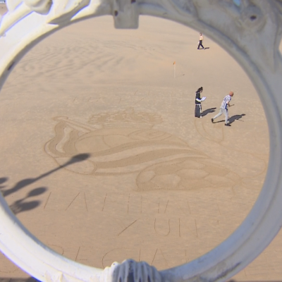 Telenorte - País Vasco - La ciudad de San Sebastián se viste de gala para apoyar a la Real