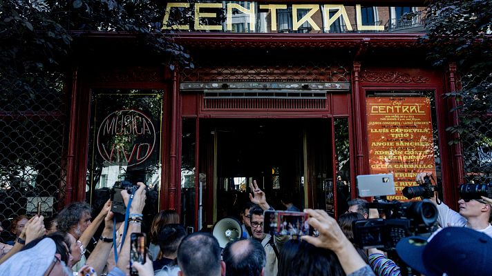 Telediario 1 - Funeral por el mítico Café Central de Madrid antes de que renazca en el Ateneo