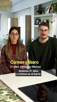Carmen ��iguez y �lvaro Pintado (31 a�os, Murcia)