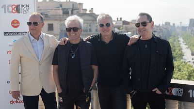 Los Hombres G presentan el documental 'Los mejores a�os de nuestra vida' en el Barcelona Film Fest