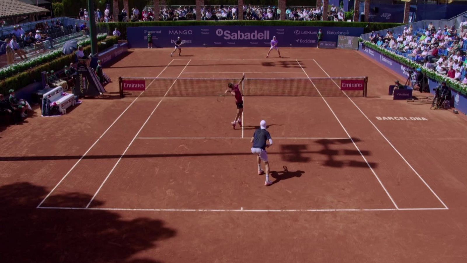 Tenis - ATP 500 Barcelona ‘Trofeo Conde de Godó’: Guido Andreozzi | Manuel Guinard vs Marc Polmans | Romain Arneodo - Torneo de Conde de Godó | Ver