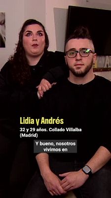 Para entrar a vivir - Lidia y Andrés (32 y 29, Collado Villalba)