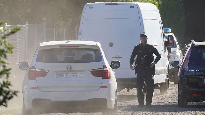 Telediario 1 - Finaliza el registro de la vivienda que perteneció al acusado del crimen de Esther López