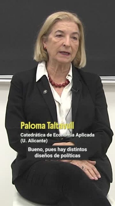 Paloma Taltavull, catedr�tica de Econom�a Aplicada, sobre la limitaci�n del alquiler.