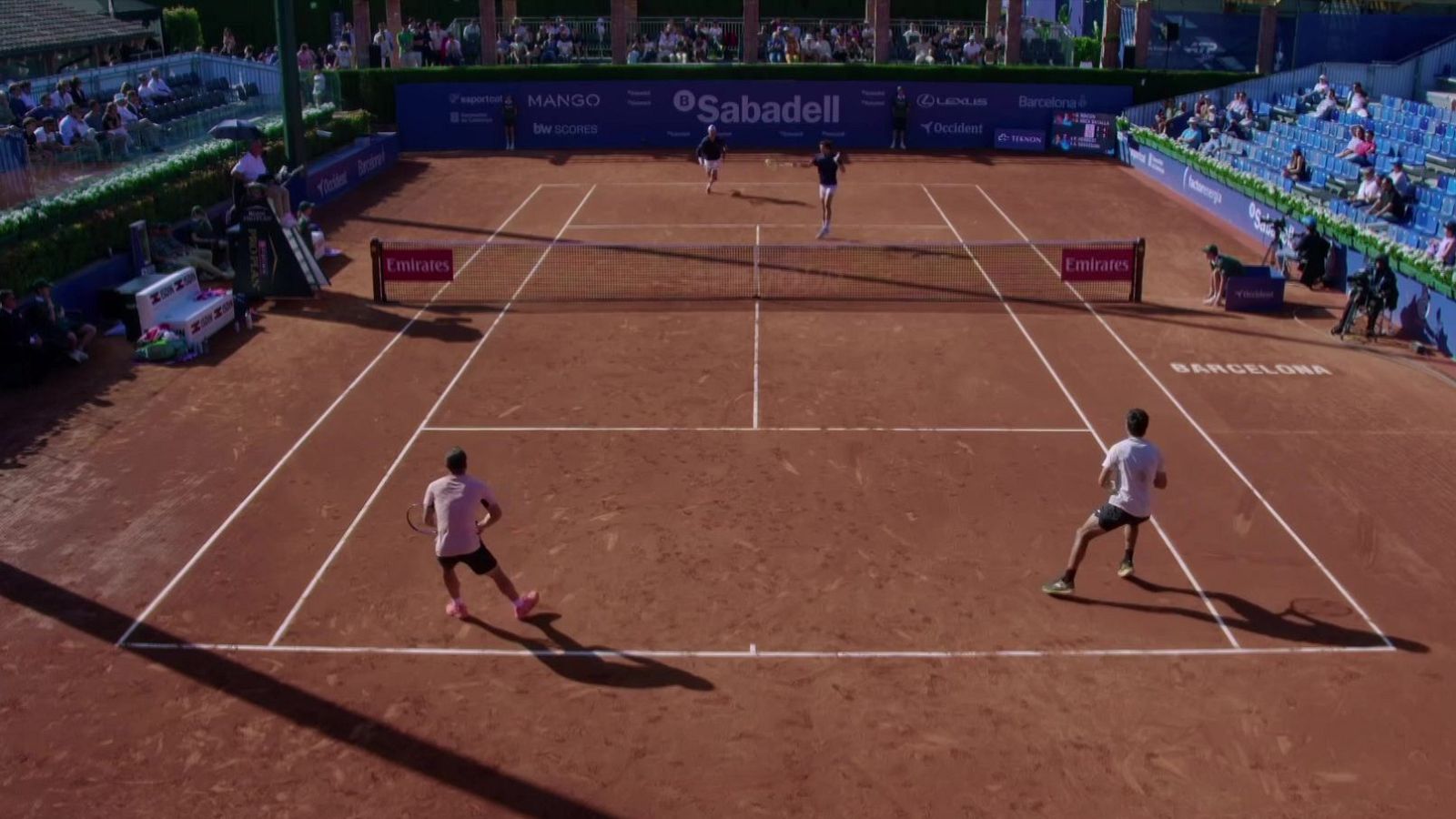 Tenis - ATP 500 Barcelona ‘Trofeo Conde de Godó’: D. Rincón | O. Roca vs A. Vavassori | P.H. Herbert - Torneo de Conde de Godó | Ver