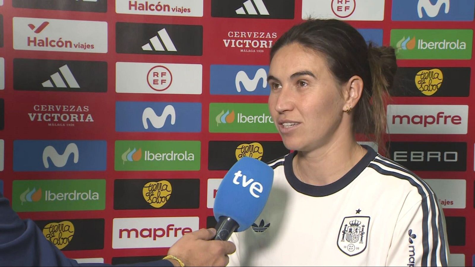 Mariona a TVE: "Este equipo siempre aprende de las derrotas". - Fútbol | Ver