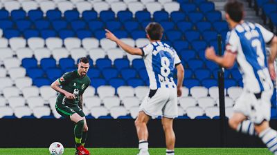 Real Sociedad B - Real Racing Club: resumen del partido de la 36ª jornada de Liga | Segunda
